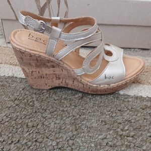 BOC Jayna Natural Cream Wedges